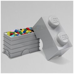 Ящик для хранения 2, Lego (Серый)