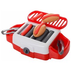 Гриль Song Tai 5223 красный/белый/серый