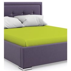 Простыня на резинке Toontex ПТ, трикотаж, 90 х 200 см, салатовый