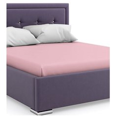 Простыня на резинке Toontex ПТ, трикотаж, 160 х 200 см, розовый