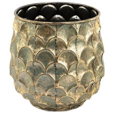 Кашпо декоративное 32x32x32см, Glasar ГЛАСАР