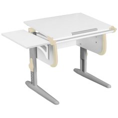 Стол детский ДЭМИ White-Стандарт СУТ-24-01К 100x55 см белый/бежевый/серый