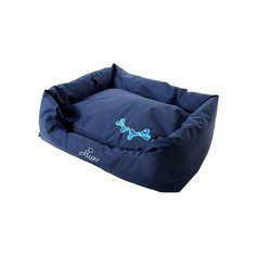 Rogz ВИА Лежак с бортиком и двусторонней подушкой малый серия SPICE, Морской (56x35x22см) (SPICE POD SM NAVY ZEN) PPSCD, 1,800 кг