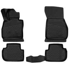 Комплект ковриков салона ELEMENT 3DA58727210k для BMW 1 серия 4 шт. черный