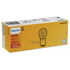 Лампа Philips 12496nacp Py21w 12v 21w (Bau15s) Оранжевая Philips арт. 12496NACP