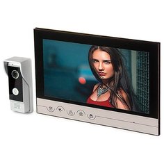 Eplutus V90RM - Hands Free видеодомофон (9-дюймовый монитор с функцией видеозаписи по звонку) - видеодомофон для квартиры в подарочной упаковке