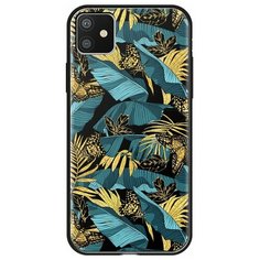 Чехол Deppa Glass Case для Apple iPhone 11, джунгли