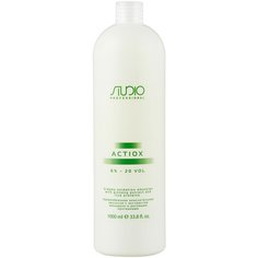 Kapous Professional Studio Professional ActiOx Кремообразная окислительная эмульсия с экстрактом женьшеня и рисовыми протеинами, 6%, 1000 мл