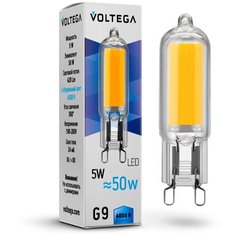 Лампочка Voltega LED G9 5W 7091