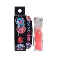Beauty Fox блеск для губ 3D effect, space llama нежно-розовый