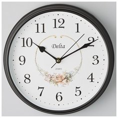 Часы настенные DT7-0002 "Delta", 26х26х5 см
