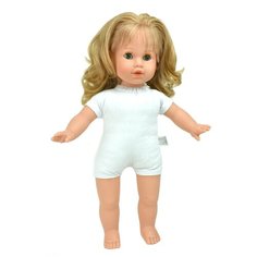 Кукла "Тина", блондинка, в платье в клетку (в коробке) Marina & Pau