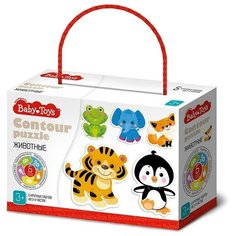 Десятое королевство Пазлы контурные "Baby Toys. Животные"