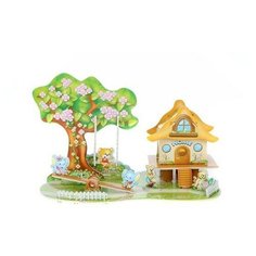 3D пазл из пенокартона "Мультяшный рай" (33 детали) Zilipoo