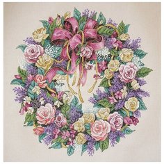 Набор для вышивания Classic Design "Летний венок", 32х32 см, арт. 4389
