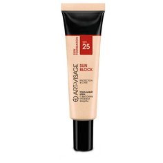 ART-VISAGE Тональный крем Sun Block, 30 мл, оттенок: 03 миндальный