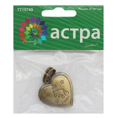 FIN2854 Подвеска декоративная Весы, 27*29*7мм, 1шт/уп, Астра Astra & Craft