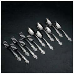 Набор столовых приборов «Тройка», 12 предметов, толщина 2 мм Павловский завод им. Кирова
