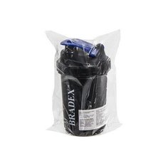 Шейкер, 0,5 л, цвет: синий Bradex