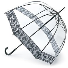 L866-3754 PhotoRose (Серые розы) Зонт женский трость Fulton