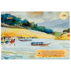 Альбом для рисования Апплика Река 28.5 х 20 см, 160 г/м², 40 л.