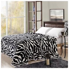 Плед "Фланель", 1,5-спальный, 150x200 см, микрофибра, арт. 3036-91 Tango