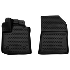 Комплект ковриков салона ELEMENT 3D4153210kf для Renault Dokker 2 шт. черный