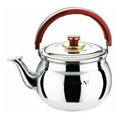 Чайник для плиты стальной со свистком 3,7 л. Zeidan