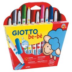 GIOTTO Набор фломастеров be-bè, 12 шт, 466700