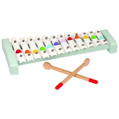 Janod ксилофон Конфетти 12 нот J07604 голубой