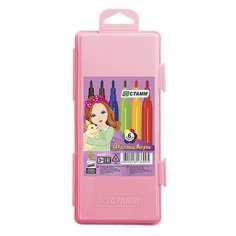 СТАММ Набор фломастеров Алиса, 6 шт., ФА527