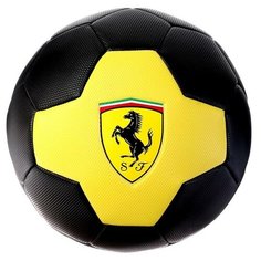 Мяч футбольный FERRARI р.5, PVC, цвет желтый/черный 5358094