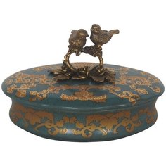 Шкатулка с птичками 18x11x7см, Glasar ГЛАСАР