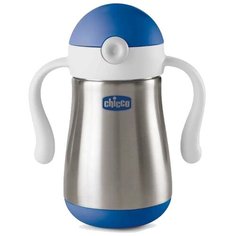 Термос-поильник Chicco Advanced Cup, 237 мл голубой