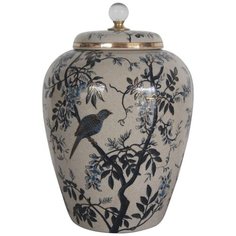 Ваза с крышкой 24x24x34см, Glasar ГЛАСАР