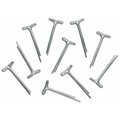 Т-шплинт 2,5*25мм, цинк, (уп.10шт) АЙРИС пресс