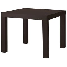 LACK лакк Придиванный столик, черно-коричневый55x55 см Ikea