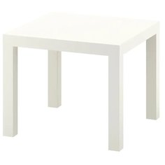 LACK лакк Придиванный столик, белый55x55 см Ikea