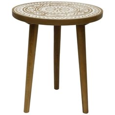 Столик кофейный 40x40x47см, Glasar ГЛАСАР