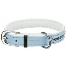 Ошейник Active Comfort со стразами, S–M: 27–33 см/15 мм, светло-синий, Trixie (товары для животных, 19028)