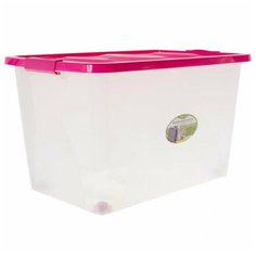 Ящик Астело 60х40х36 см на колесах с крышкой Martika