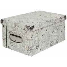 Коробка картон 30x20x15 см, узор Storidea