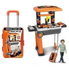 Набор инструментов, стол трансформируется в чемодан на колесиках Xiong Cheng