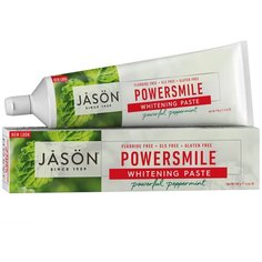 Зубная паста JASON Powersmile без фтора Сила перечной мяты, 170 г