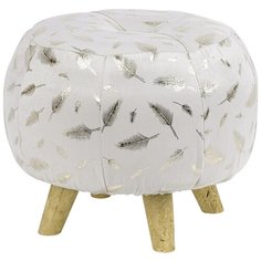 Пуф с велюровой обивкой 35x35x30см ГЛАСАР