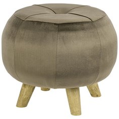 Пуф велюровой обивкой 35x35x30см ГЛАСАР