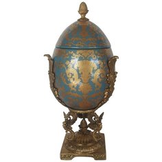 Шкатулка яйцо 23x23x42см, Glasar ГЛАСАР