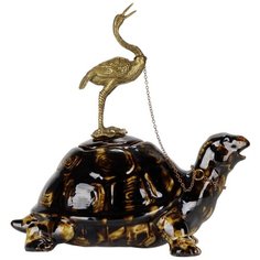 Чайник Журавль и черепаха 20x12x21см, Glasar ГЛАСАР