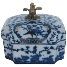 Шкатулка с птичкой 14x14x12см, Glasar ГЛАСАР