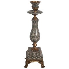 Подсвечник 7x7x23см, Glasar ГЛАСАР